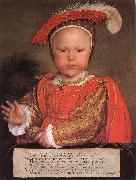 Hans Holbein Edward VI as a child USA oil painting artist